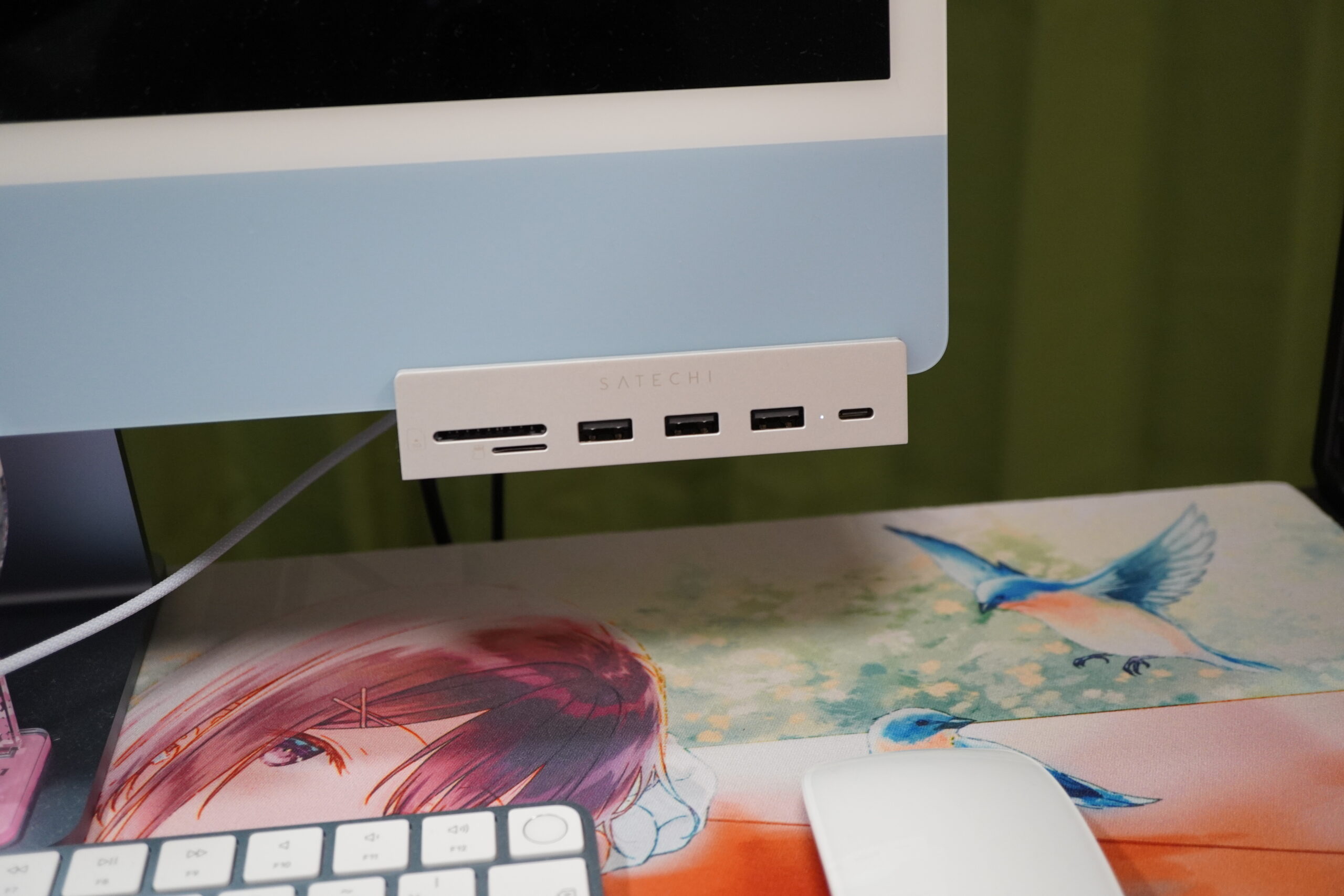 iMac24インチ(M1)用USBハブ】とうとう日本発売！背面にしか端子がない ...